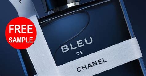 bleu de chanel parfum free sample